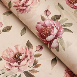 Цена за 2 шт. Бумага упаковочная, крафт «Бутон», 70×100 см, 1 лист