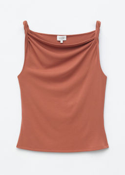 Top de punto con tirantes retorcidos - H&m фото 2