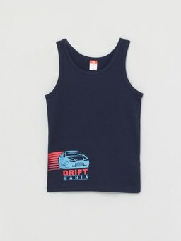 CRB wear/CWKB 20042-41 Майка для мальчика, темно-синий/Ex.Cherubino