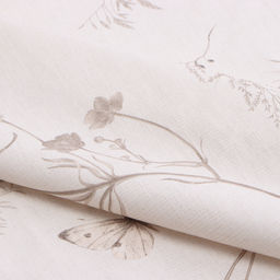 Комплект штор для кухни с подхватами Этель Flower herbarium, 149×180 см - 2 шт.