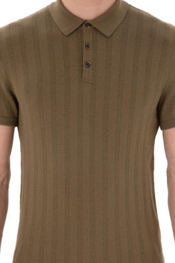 Erkek Slim Fit Polo Yaka Haki Triko Ti__rt Sepette S_rpriz _ndirim - U.s. polo assn фото 6