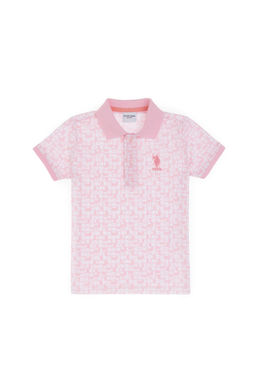 Erkek _ocuk A__k Pembe Ti__rt Sepette S_rpriz _ndirim - U.s. polo assn фото 2