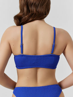 Купальник раздельный женский синий ультрамарин 702231