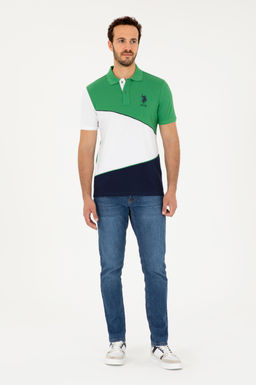 U. S. Polo Assn / Мужская зеленая футболка - U.s. polo assn фото 11