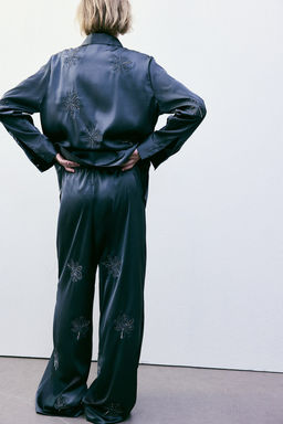Pantalon bordado - H&m фото 4