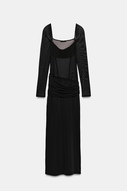 COMBINED FLOWING DRESS