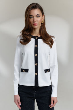 Джемпер 0808 кремовый