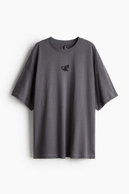 Camiseta oversize con motivo estampado - H&m фото 4