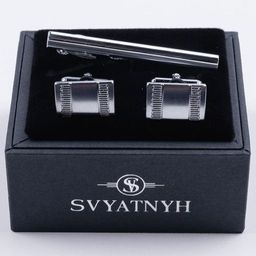 Запонки и зажим 
 1.03-009-012