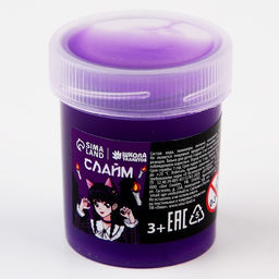 Слайм Девочка с косичками, фиолетовый - Школа талантов фото 2