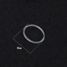 CHERRY MARY V/S2007 Набор силиконовых резинок для волос 5 х 250 шт №01 прозрачный