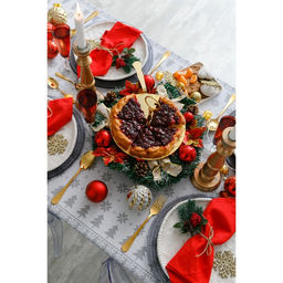 Скатерть новогодняя «Сканди стиль» 180×146 см, 100% хлопок, 164 г/м²