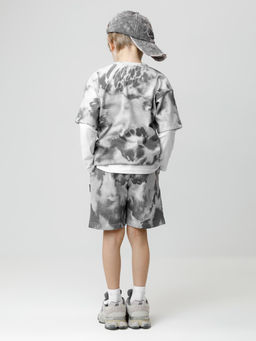 КР 400840/речной перламутр,размытая фактура к628 шорты для мал