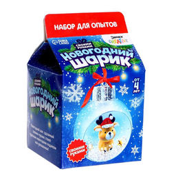 Набор для опытов «Ёлочный шар», оленёнок