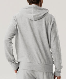 ATLANTIC HMT-001 Худи мужское French Terry светло-серый меланж фото 3