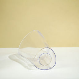 Горшок для орхидей, 1,3 л, 13,6 × 14,1 × 20 см, пластик, прозрачный