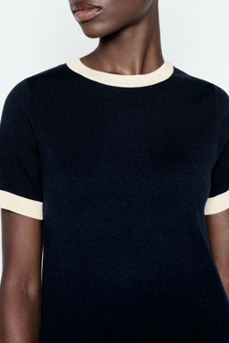 SHORT PLAIN KNIT DRESS - Zara фото 2