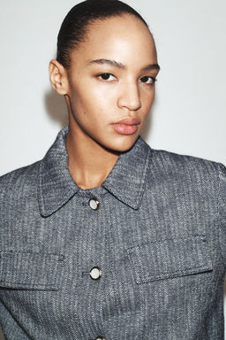 SHORT TEXTURED JACKET - Zara фото 5