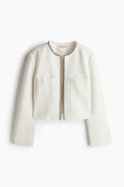 Chaqueta de boucle con strass - H&m фото 7