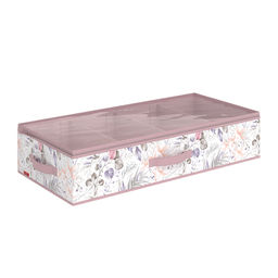 Кофр для хранения обуви со съемными перегородками, 4 секции, 70*35*15 см, BOTANIC LILAC, шт - Valiant фото 2