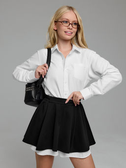 Юбка-Шорты синий