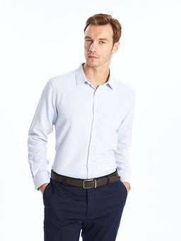 Slim Fit Uzun Kollu Arm?rl? Erkek G?mlek