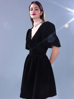 Платье женское новогоднее черное - Mark formelle фото 4