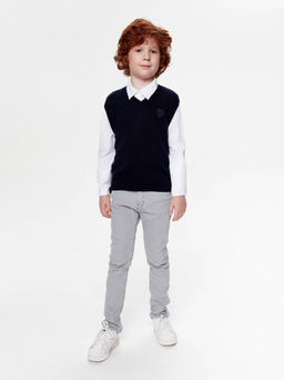 ESLI Жилет для мальчика 20С-127СП т.синий