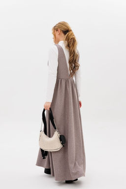 Сарафан AmberA 1106-1 светло-коричневый  фото 2
