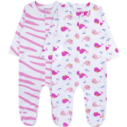 Комплект комбинезонов интерлок 2 шт 1479200302 - Youlala фото 6