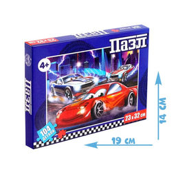 Пазл Крутые гонки, 104 элемента - Puzzle time фото 4
