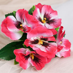 Цена за 12 шт. Цветок искусственный / W01316-16 /уп 12/300/600/ ВЫПИСЫВАТЬ по 12 штук - Галеонтрейд фото 8