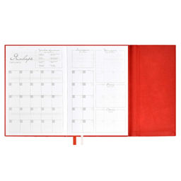 Ежедневник недатированный ESCALADA, А5, 160 л., арт. 63963/ 15 ШЕВРЕТ ЭКСТРА КРАСНЫЙ  фото 13
