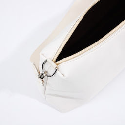 Сумка женская кросс-боди на молнии, 31×7×13 см, белая