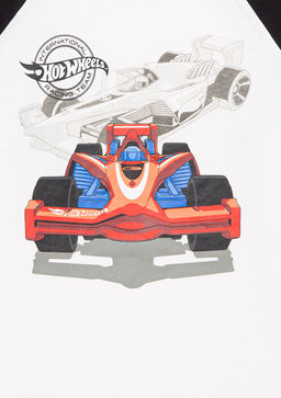 Hot Wheels Bask?l? Tisort - Mavi фото 3