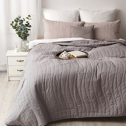 Покрывало стеганое 215х240 Традиция, поплин, 100% хлопок, Винтаж ВБ 215х240  фото 9