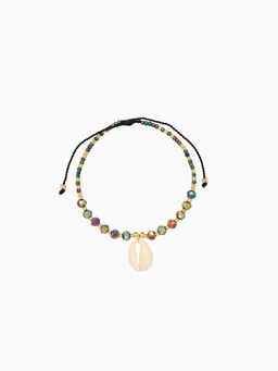 Браслет «Лила», длина 16 см, разноцветный, перламутр