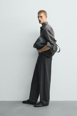 PANTAL?N CHINO RAYA DIPLOM?TICA RELAXED FIT / Gris - Zara фото 4