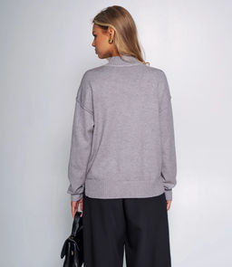 Джемпер #КТ9196, белый - Dommod фото 8