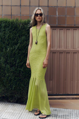 COMBINED KNIT DRESS - Zara фото 2