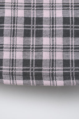 CHECK BERMUDA SKORT - Zara фото 4
