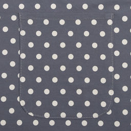 Фартук Этель Горошек цв.серый 78 х80 см, 100% п/э  фото 3