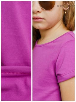 Платье Алиса слива 3073 - Sovalina фото 4