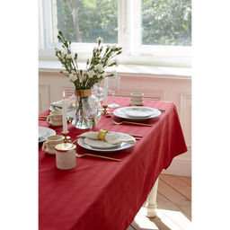 Скатерть Этель Shine 150*250 +/-3см, цв.бордовый, пл. 192 г/м2, хл с ВГМО  фото 8