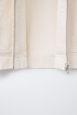 HERRINGBONE HOODED OVERSHIRT - Zara фото 6