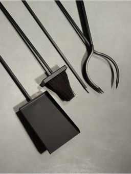 Каминный набор Дача сталь, 4 предмета, 24х20х71 см - Simaland фото 5