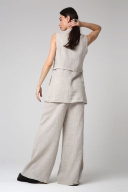 Жилет ЛЕН - Жан и параскева фото 13