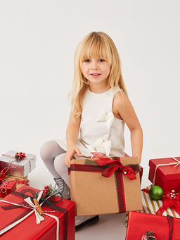 Bisiklet Yaka Fiyonk Detayl? K?z Bebek Elbise - Waikiki фото 3