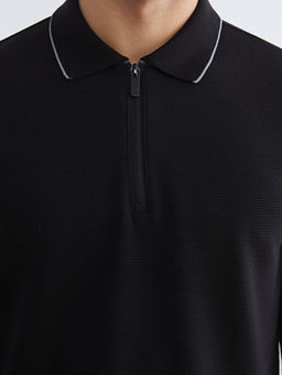 Polo Yaka Uzun Kollu Erkek Ti??rt