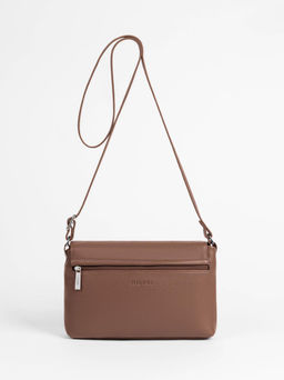 Женская кожаная сумка Richet 2800LN 351 Коричневый